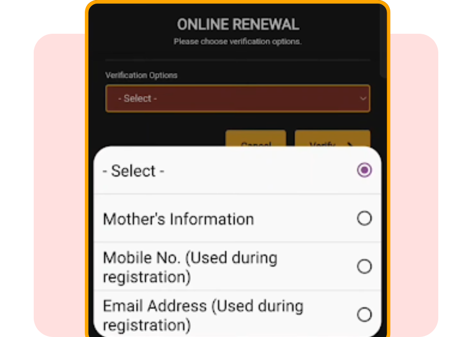 NBI Clearance Renewal 4 Verification Options